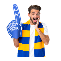 foam hands & noise makers