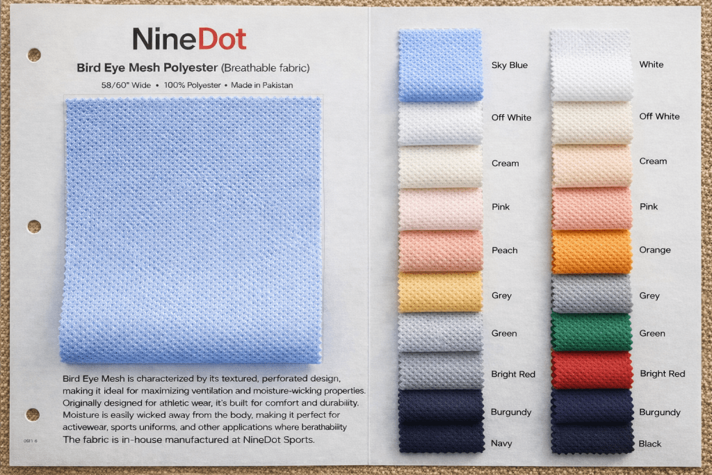 ninedot sports fabric pattern book